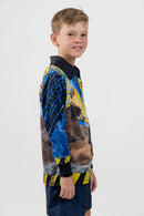Kids Little Digger Fishing Shirt - Quick Dry & UV Rated