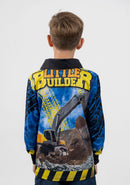 Kids Little Digger Fishing Shirt - Quick Dry & UV Rated