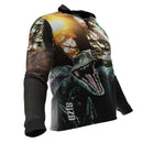 Kids Velociraptor Fishing Shirt - Quick Dry & UV Rated