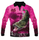Flathead Pink Fishing Shirt - Quick Dry & UV Rated