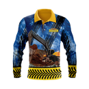 Kids Little Digger Fishing Shirt - Quick Dry & UV Rated