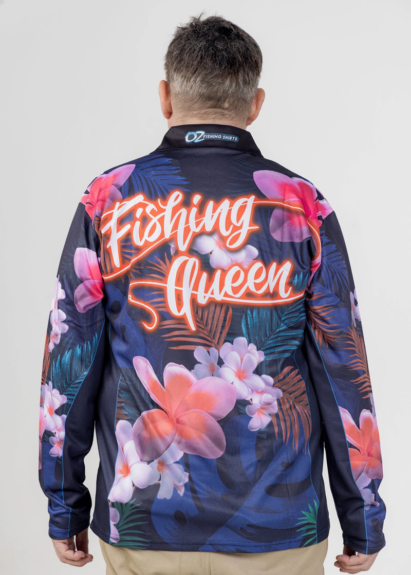 Fishing Queen Fishing Shirt - Quick Dry & UV Rated
