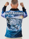 Jumping Barramundi Fishing Shirt - Quick Dry & UV Rated