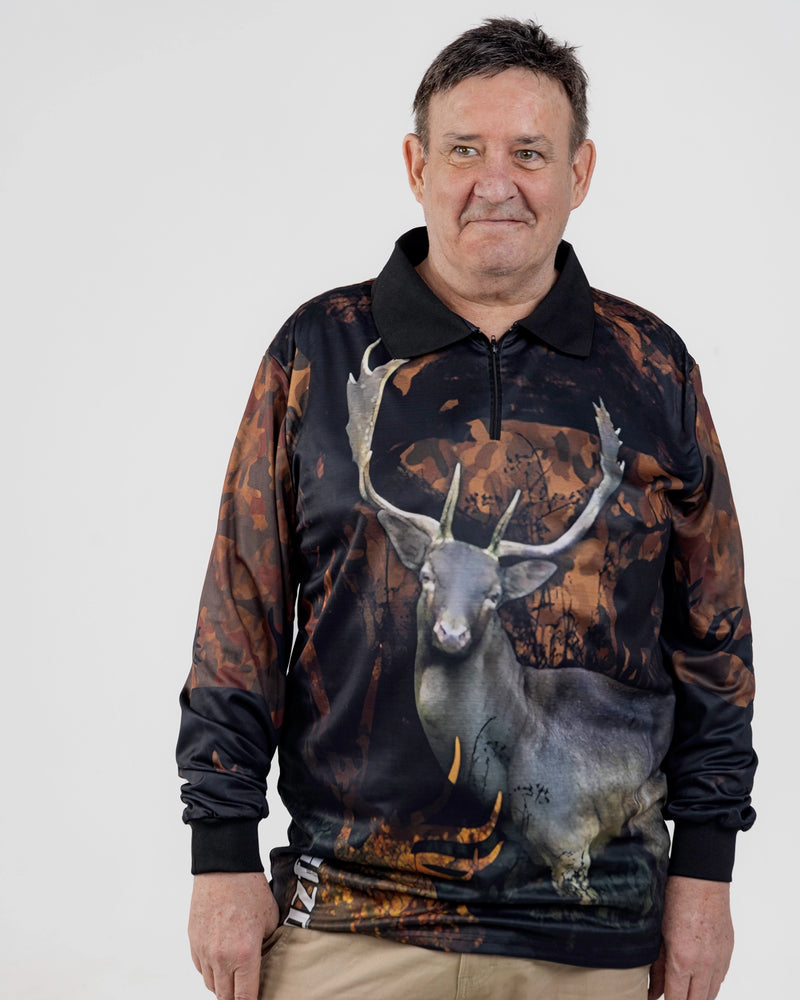 Deer Hunter Fishing Shirt - Quick Dry & UV Rated