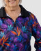 Floral Polo Fishing Shirt - Quick Dry & UV Rated