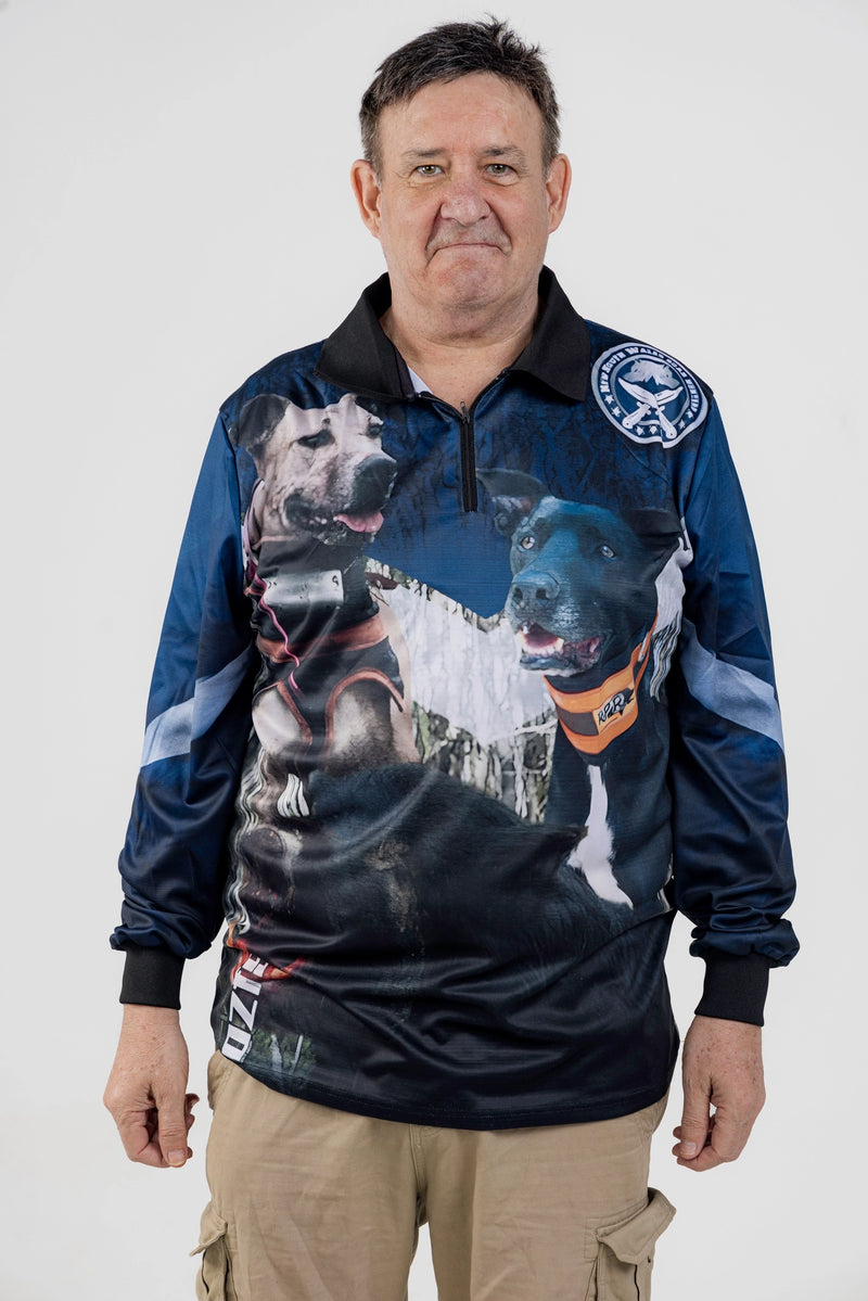NSW Boar Hunters Fishing Shirt - Quick Dry & UV Rated