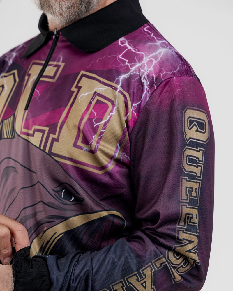Pre-owned Bape X Mitchell & Ness Lakers Warm Up Jacket Purple