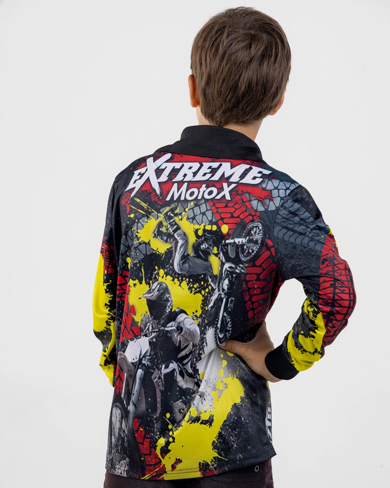 Extreme MotoX Fishing Shirt - Quick Dry & UV Rated