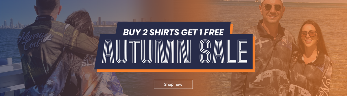 Adults Sunset Barra Polo Shirts long sleeve Fishing Shirts ozfs K-ozsportz  long sleeve fishing shirt OZFS – K-ozSportz