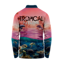 Tropical Paradise Fishing Shirt - Quick Dry & UV Rated
