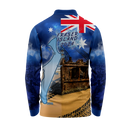 Fraser Island Blue 2024 Fishing Shirt - Quick Dry & UV Rated