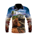 Cape York Blue 2026 Fishing Shirt - Quick Dry & UV Rated