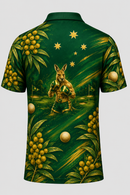 Ozfs Boxing Kangaroo Golf polo