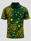 Ozfs Boxing Kangaroo Golf polo