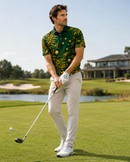 Ozfs Boxing Kangaroo Golf polo