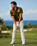 Ozfs Tropical Golf polo