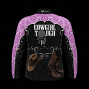 Cowgirl Tough Purple Fishing Shirt - Quick Dry & UV Rated