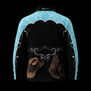 Cowgirl Tough Turquoise Fishing Shirt - Quick Dry & UV Rated
