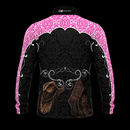 Cowgirl Tough Pink Fishing Shirt - Quick Dry & UV Rated