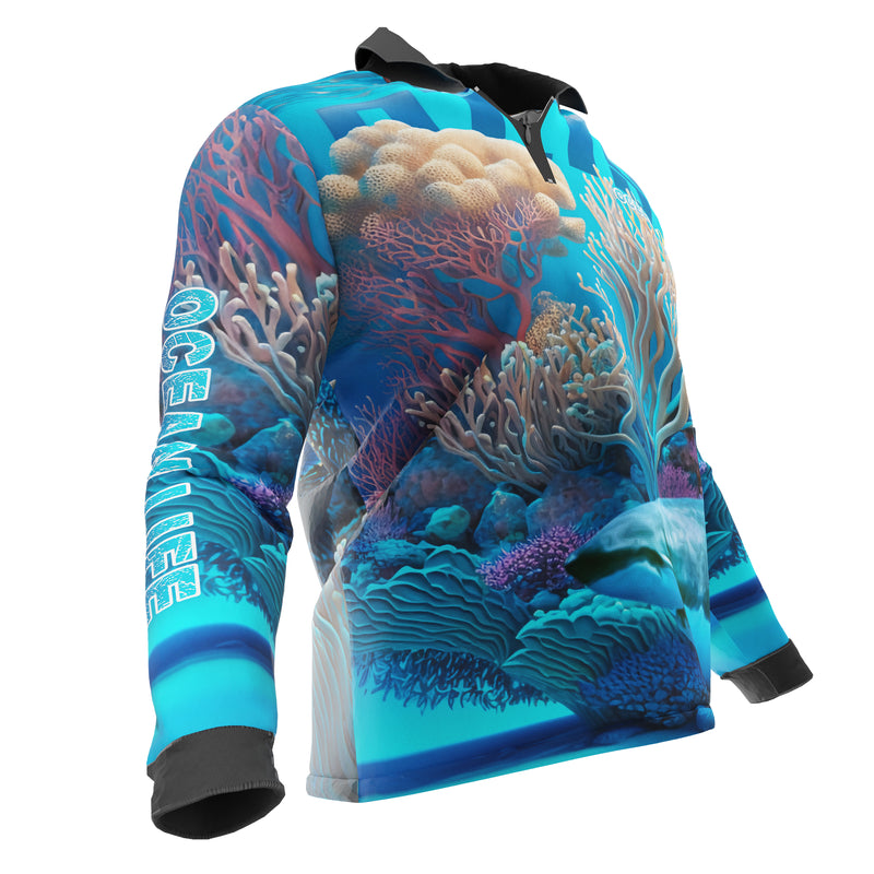 Ocean Life Fishing Shirt - Quick Dry & UV Rated