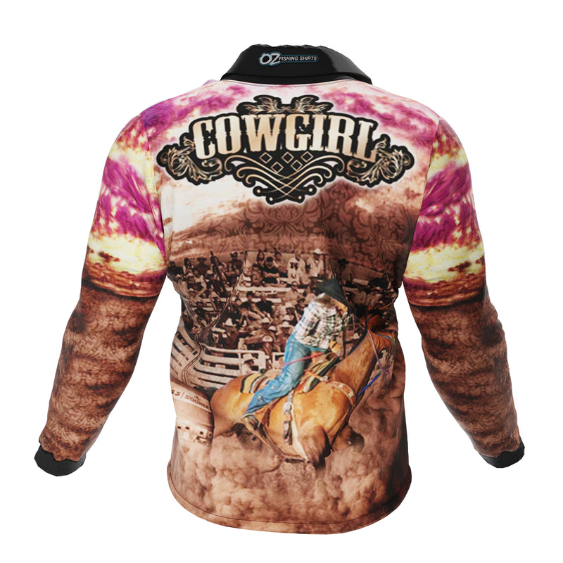 Cowgirl Fishing Shirt - Quick Dry & UV Rated – Oz Fishing Shirts