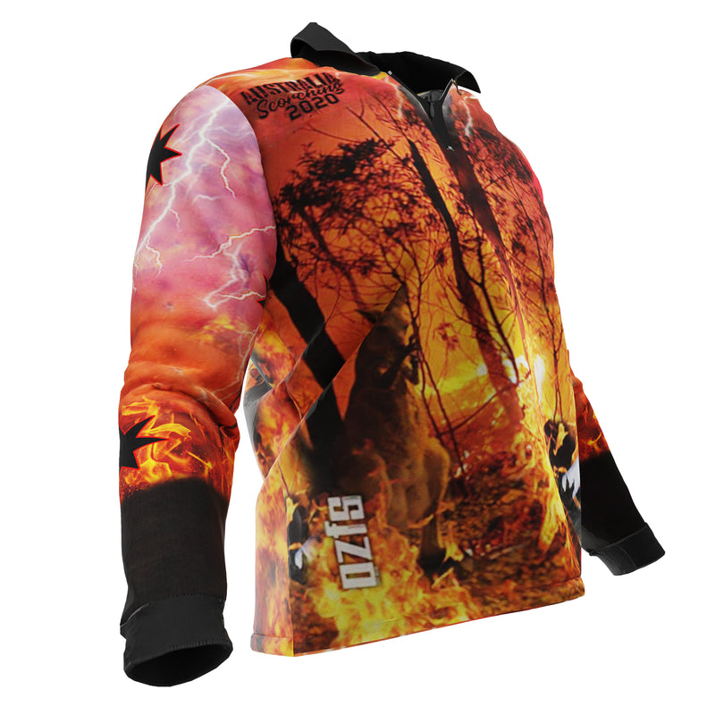 FireFighting Warriors Fishing Shirt - Quick Dry & UV Rated – Oz Fishing  Shirts