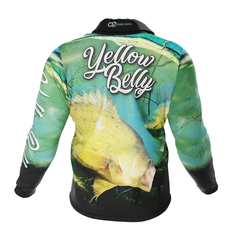 Yellow Belly Fishing Shirt - Quick Dry & UV Rated – Oz Fishing Shirts