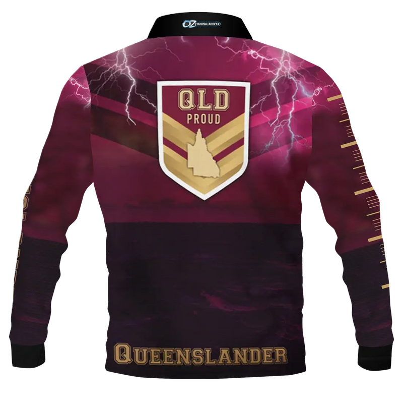 QLD Proud Fishing Shirt - Quick Dry & UV Rated