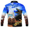 Cape York Blue 2023 Fishing Shirt - Quick Dry & UV Rated