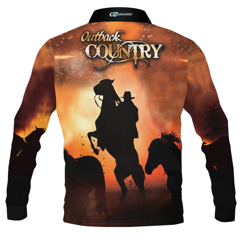 Outback Country Fishing Shirt - Quick Dry & UV Rated