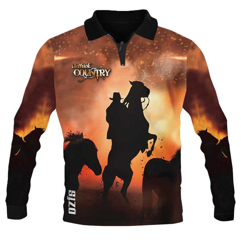 Outback Country Fishing Shirt - Quick Dry & UV Rated