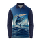 Fair Dinkum Blue Long Sleeve Fishing Shirt - Quick Dry & UV Rated