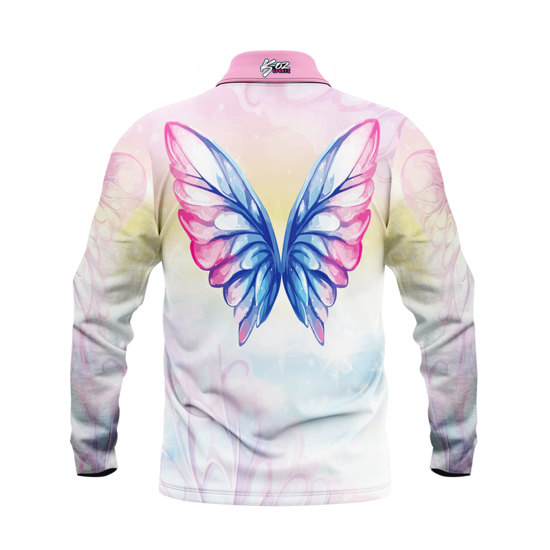 Kids Fairy wings Fishing Shirt - Quick Dry Polo & UV Rated (Copy)
