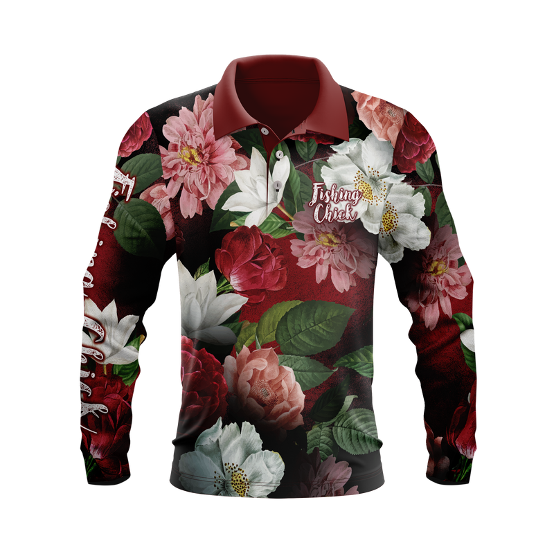 Fishing chic Polo Fishing Shirt - Quick Dry & UV Rated