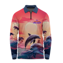 Dolphin Delight Fishing Shirt - Quick Dry & UV Rated