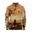 Cattle Country Fishing Shirt - Quick Dry & UV Rated