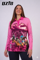 Cowgirl Pink Fishing Shirt - Quick Dry & UV Rated