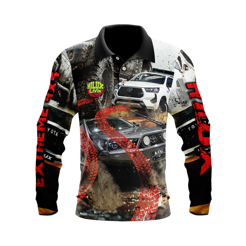 HIlux Livin Polo shirt  - Quick Dry & UV Rated