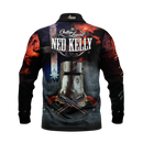 Ned Kelly Outlaw Fishing Shirt - Quick Dry & UV Rated