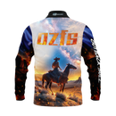 Outback Bull Fishing Shirt - Quick Dry & UV Rated