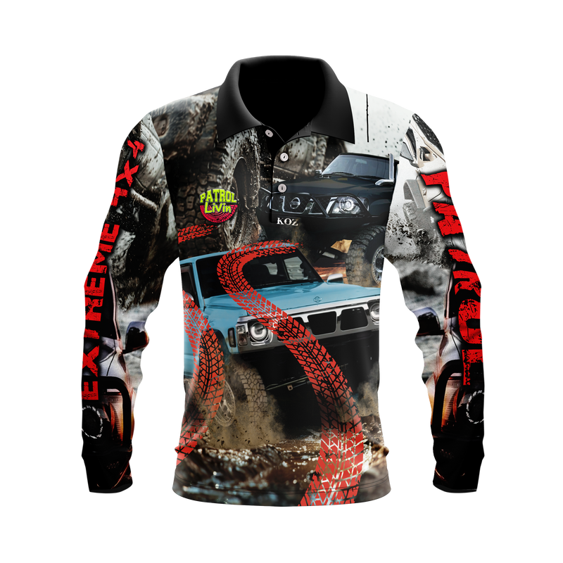 Patrol Livin Polo shirt  - Quick Dry & UV Rated