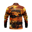 Outback Ringer Polo shirt - Quick Dry & UV Rated