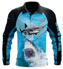 Sharks Polo Fishing shirt - Quick Dry - UV rated