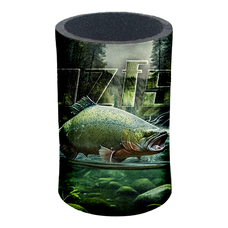 Fish in River Stubby Cooler