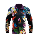 Butterfly Polo Fishing Shirt - Quick Dry & UV Rated