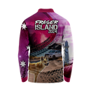 Fraser Island Pink 2024 Fishing Shirt - Quick Dry & UV Rated