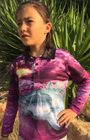 Barramundi Pink Fishing Shirt - Quick Dry & UV Rated