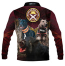 Kids QLD Boar Hunters Fishing Shirt - Quick Dry & UV Rated