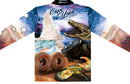 Kids Cape York Blue 2020 Fishing Shirt - Quick Dry & UV Rated