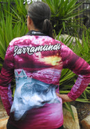 Barramundi Purple Fishing Shirt - Quick Dry & UV Rated